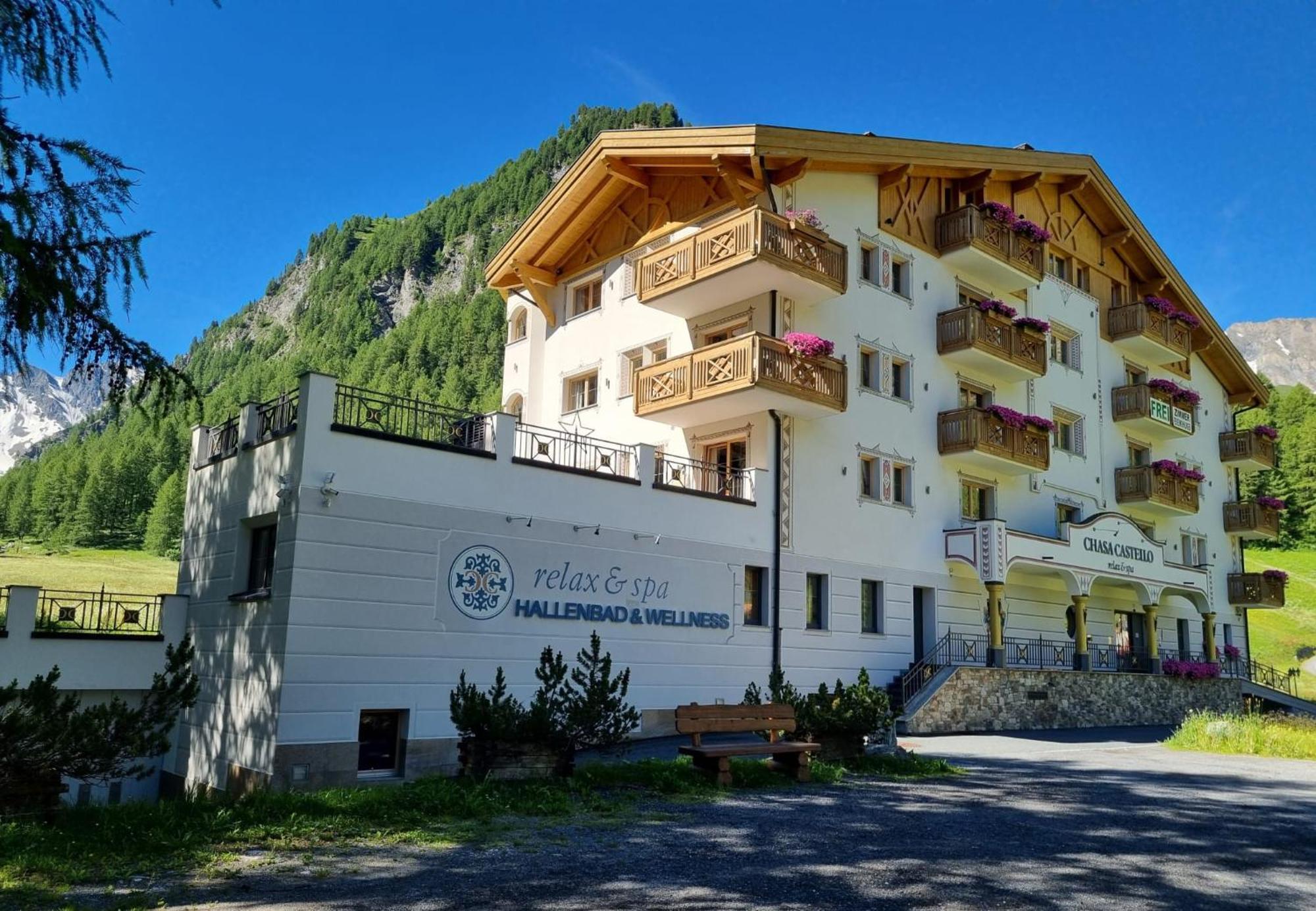 Chasa Castello relax&spa Samnaun Exterior foto